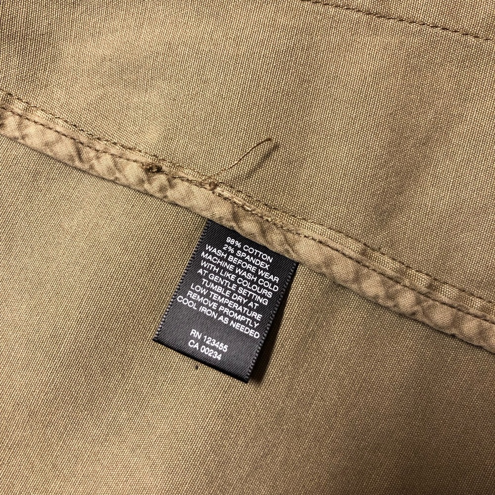 Design Lab Olive Green Utility Jacket - Picture 15 of 16